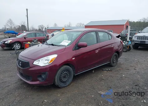 2020 Mitsubishi Mirage G4 Es z USA, uszkodzony, nr VIN ML32F3FJ1LHF01001